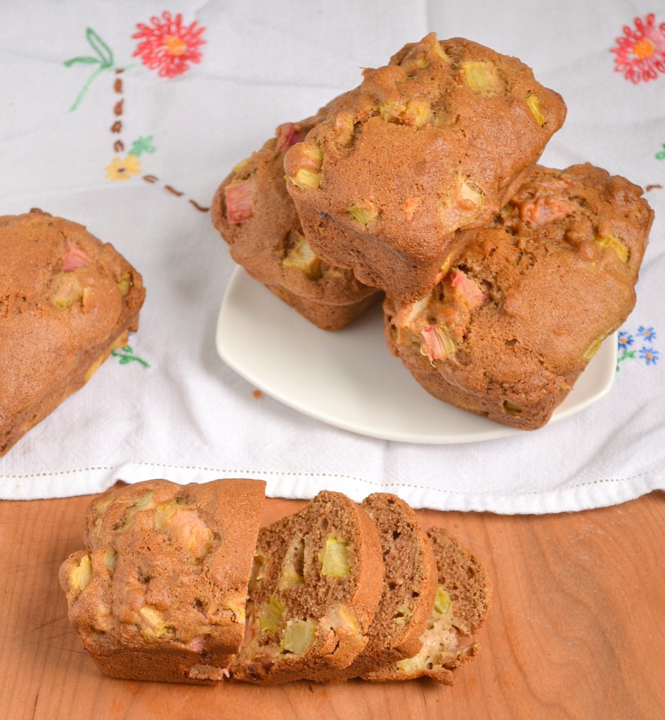 Rhubarb Muffins or Mini Loaves