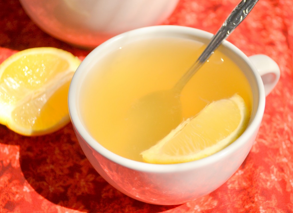 Lemon Ginger and Honey Tea