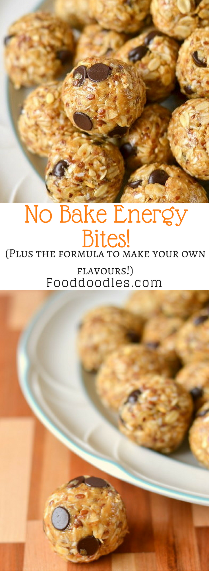 No-Bake Energy Bites (gluten-free, vegan options) | Easy Wholesome
