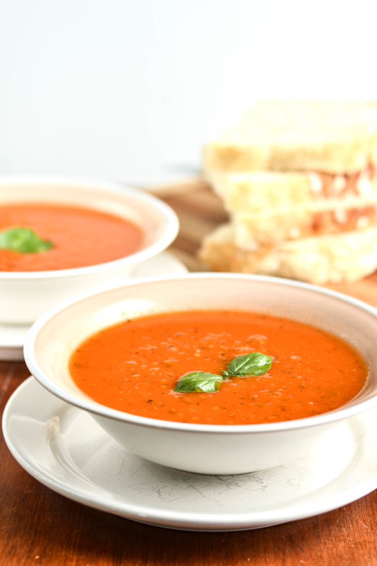 Simple Tomato Soup | Food Doodles
