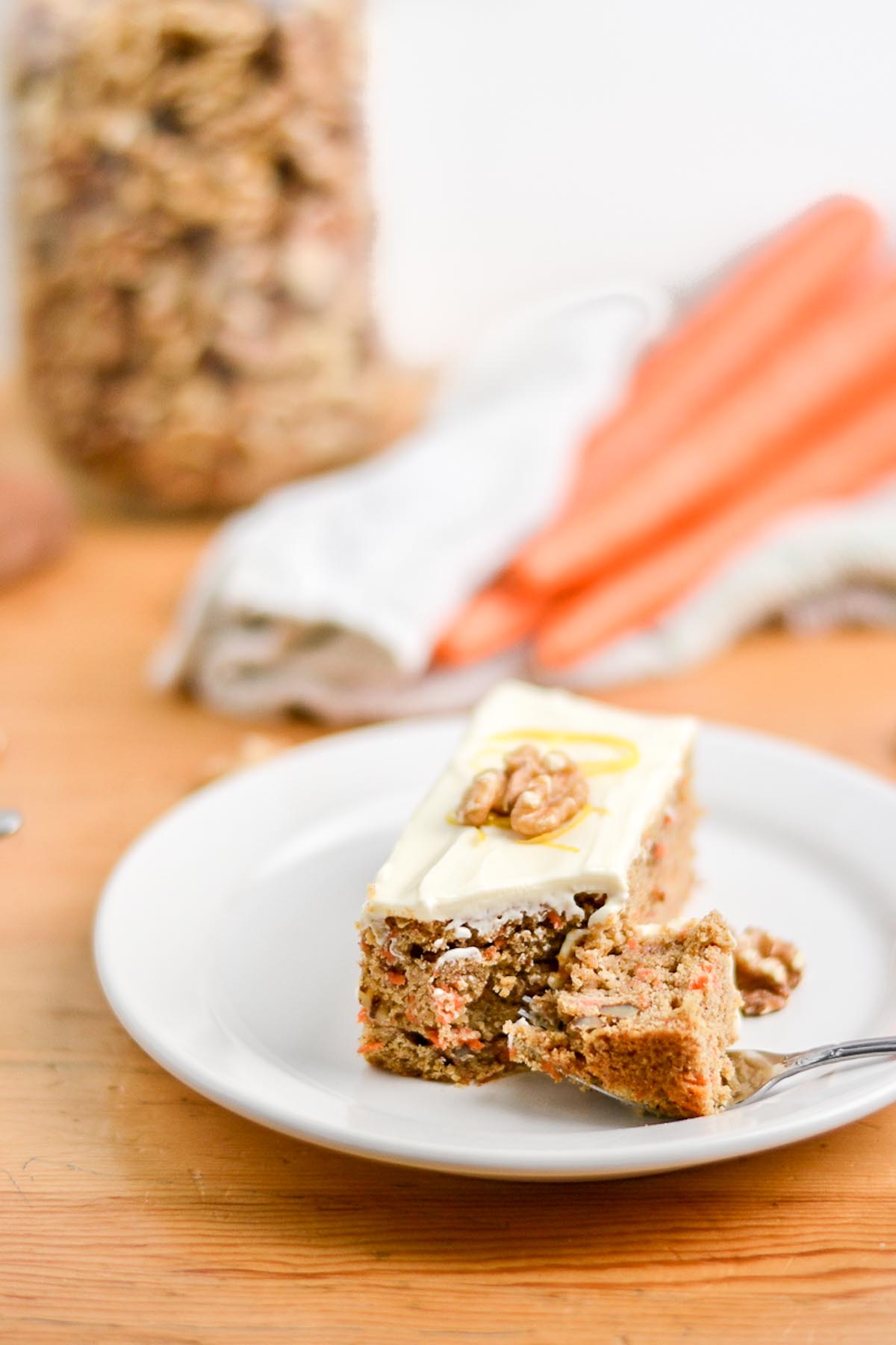 Carrot–Honey Layer Cake (Reduced Sugar) | America's Test Kitchen Recipe