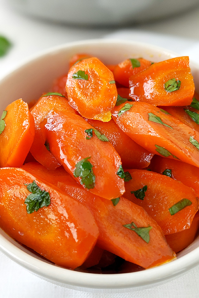 Orange Glazed Carrots | Easy Wholesome