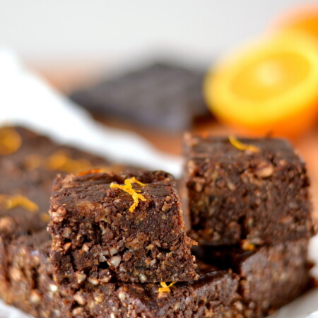Chocolate Orange Larabar Bites (vegan, gluten free)