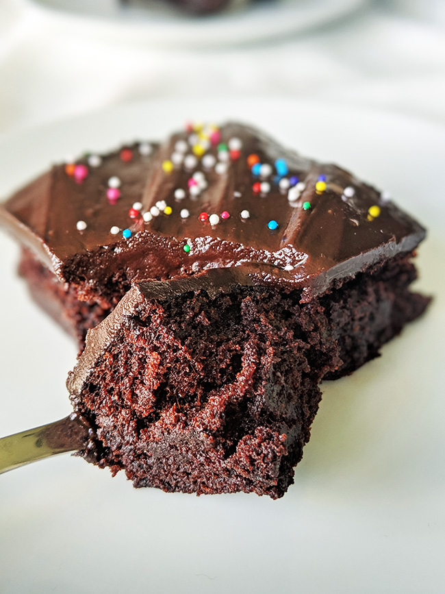 Healthy Chocolate Cake | Food Doodles