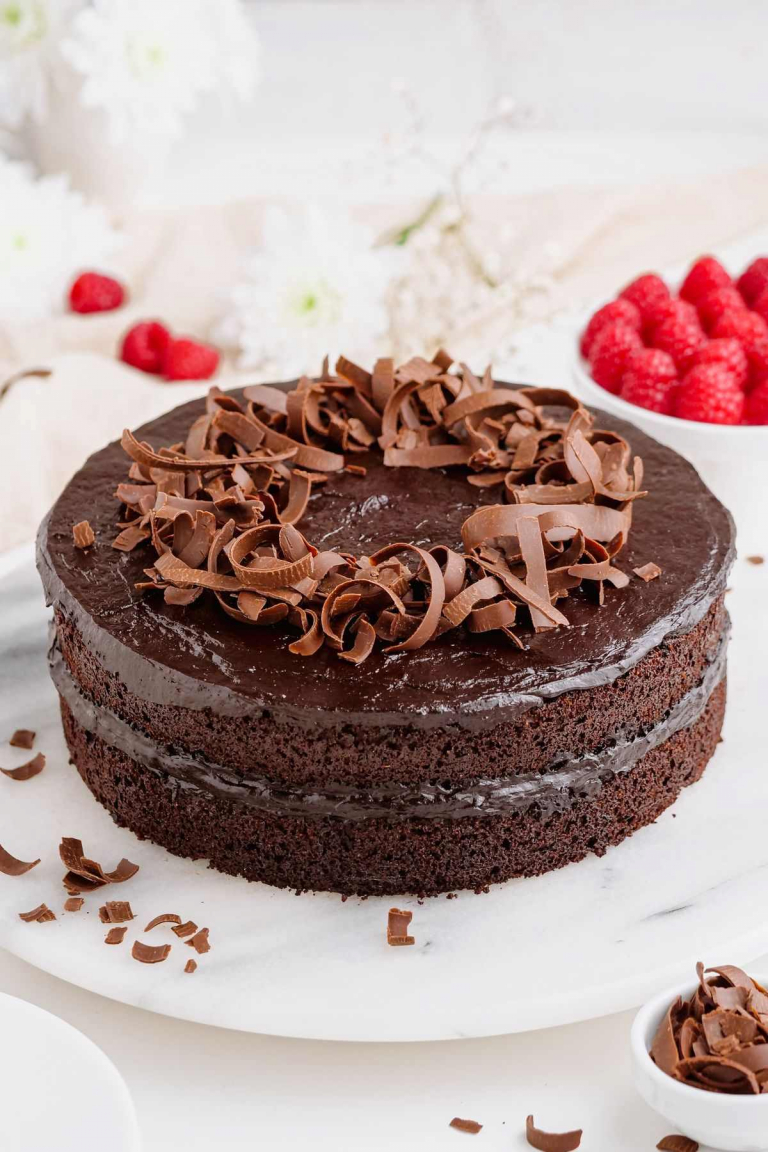 Healthy Chocolate Cake | Easy Wholesome