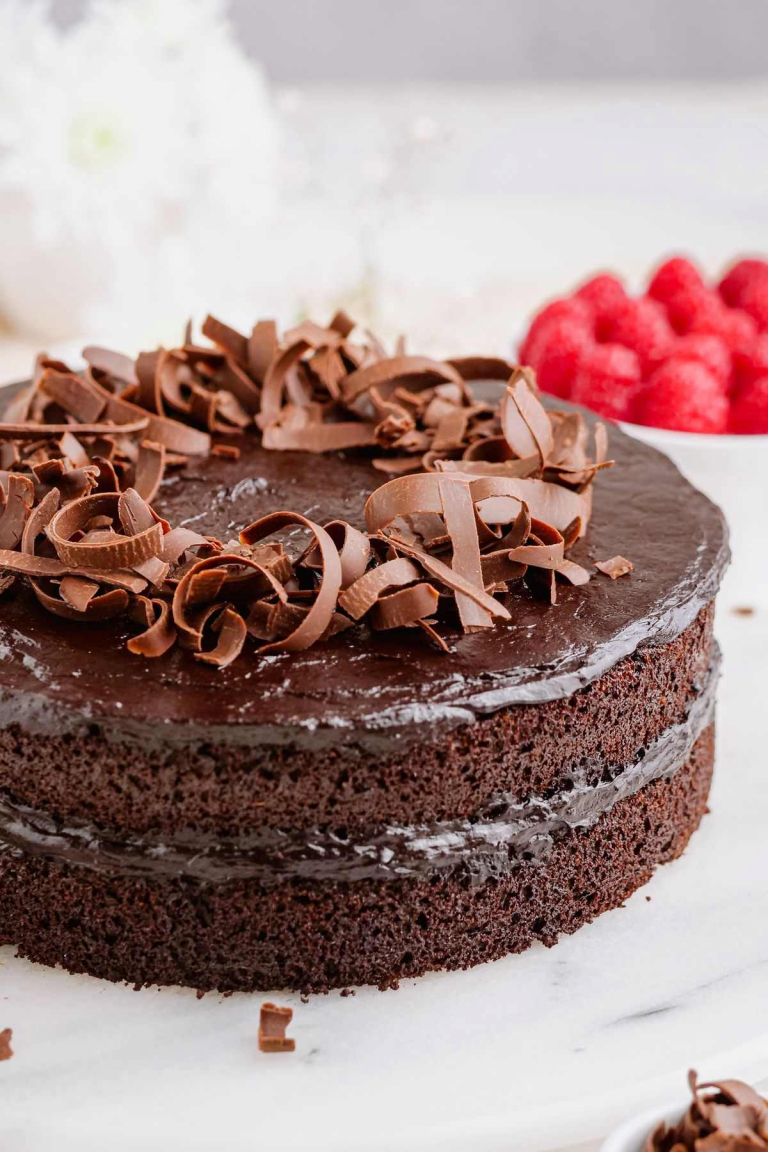 Healthy Chocolate Cake | Easy Wholesome