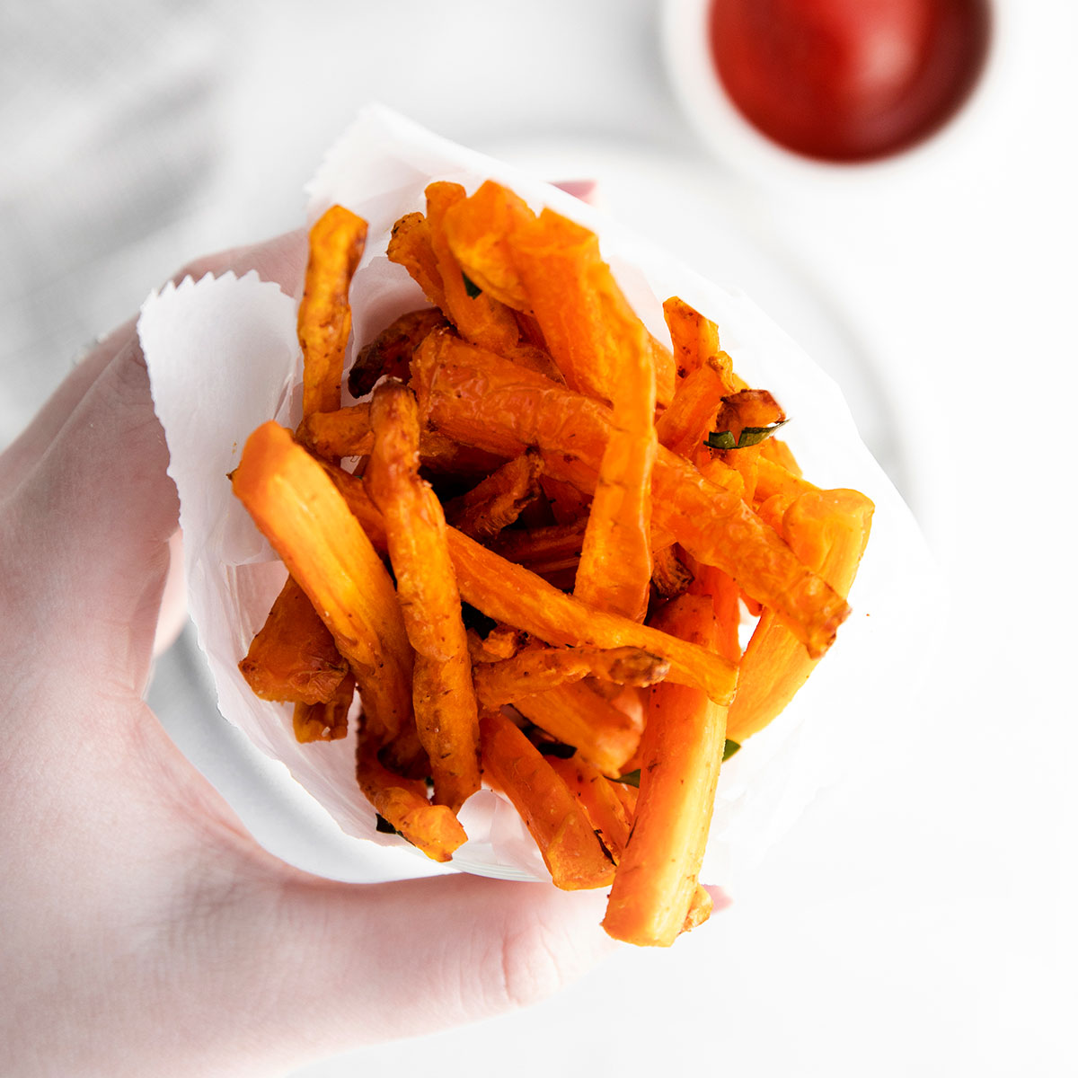 Air Fryer Carrot Fries | Easy Wholesome