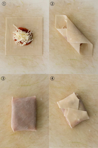 how to make air fryer pizza rolls step by step