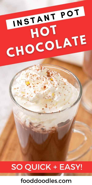 Instant Pot Easy Hot Chocolate Recipe