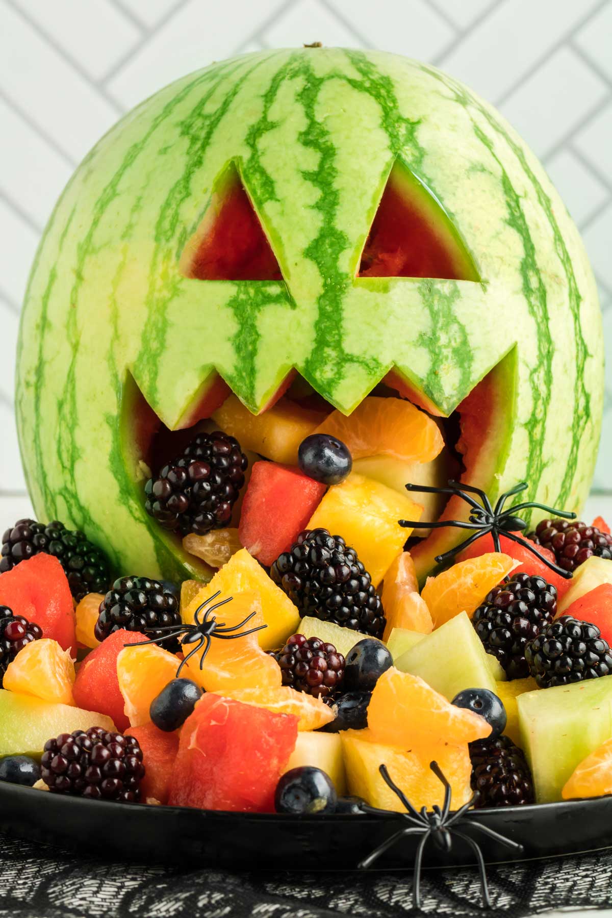 Halloween Fruit Salad | Easy Wholesome