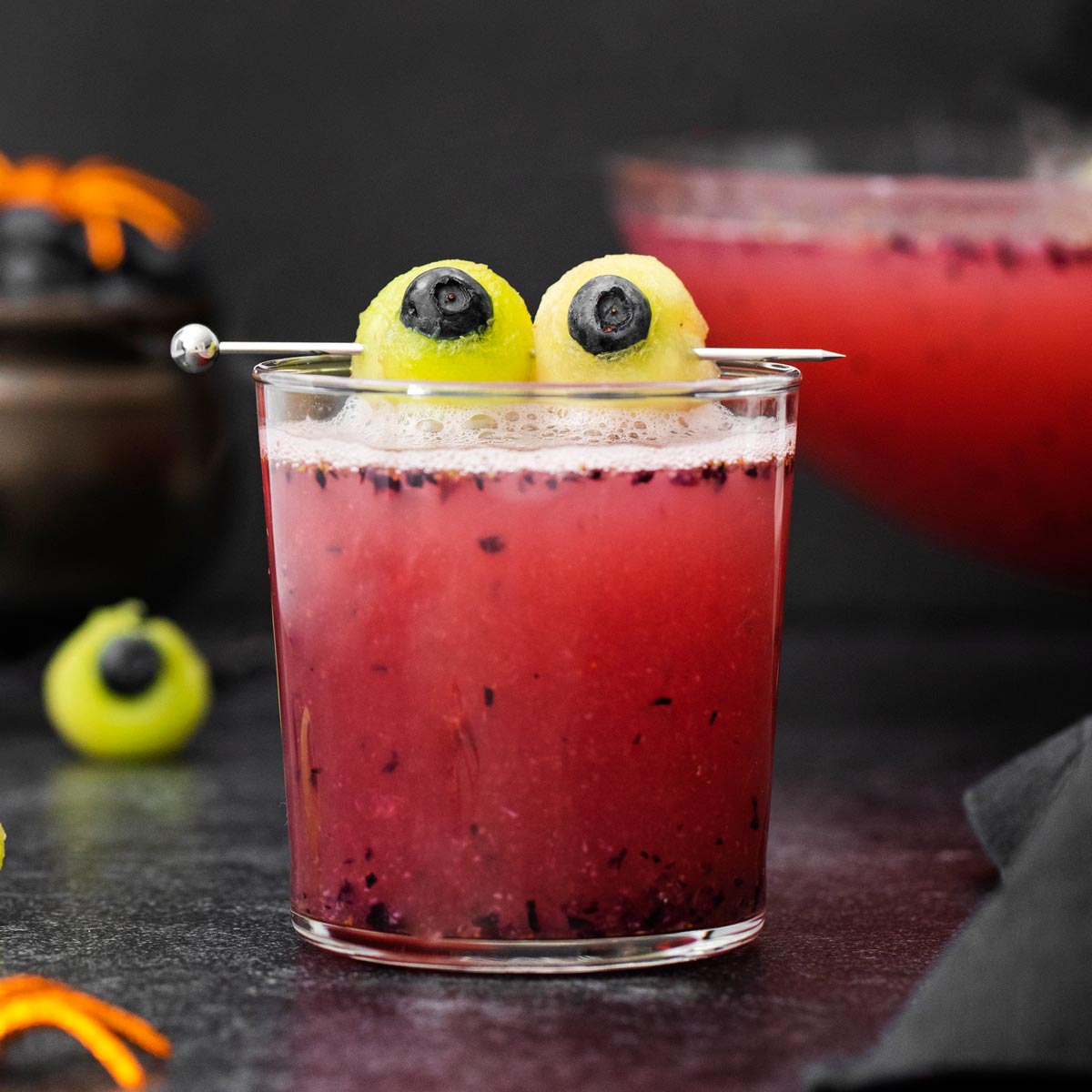 Festive Non-Alcoholic Halloween Punch Recipe - Spooktacular Grape Fizz
