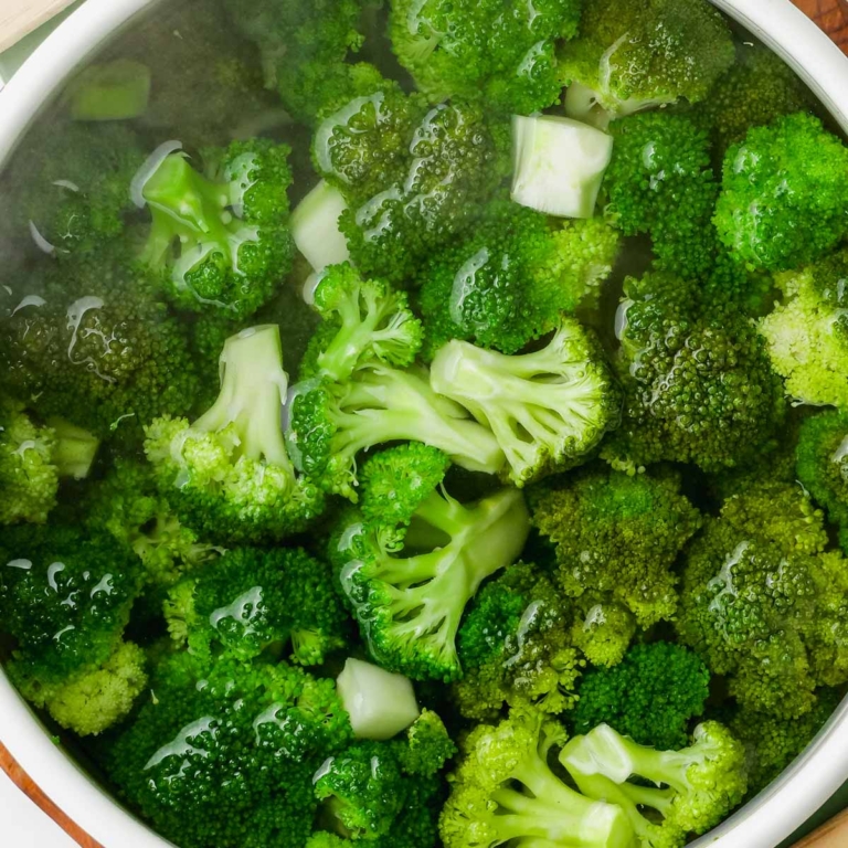 How Long To Boil Broccoli For The Best Boiled Broccoli Easy Wholesome   How Long To Boil Broccoli 1200 Image 768x768 